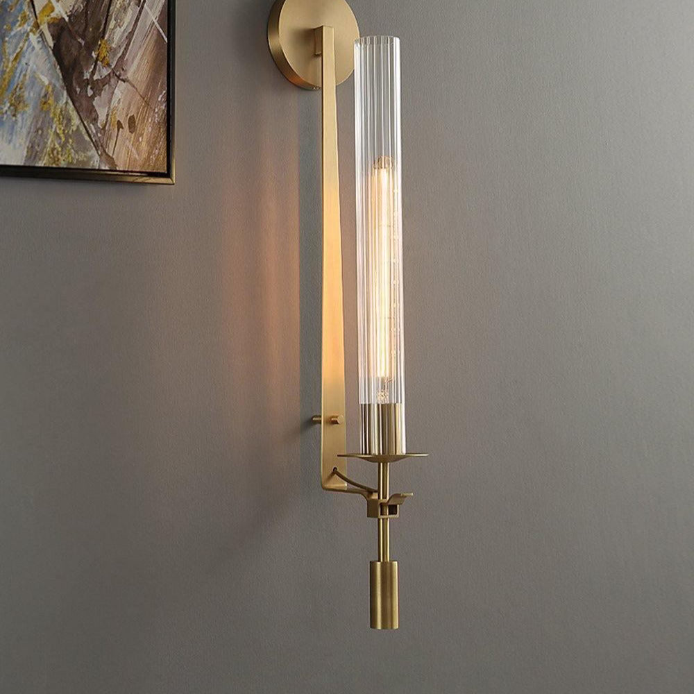 Lucian Applique Murale Intérieure en Verre Style Ferme