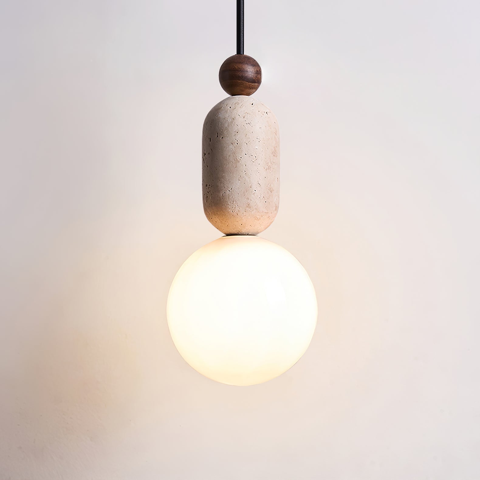Vaarnii Travertine Pendant Light - Letslighting