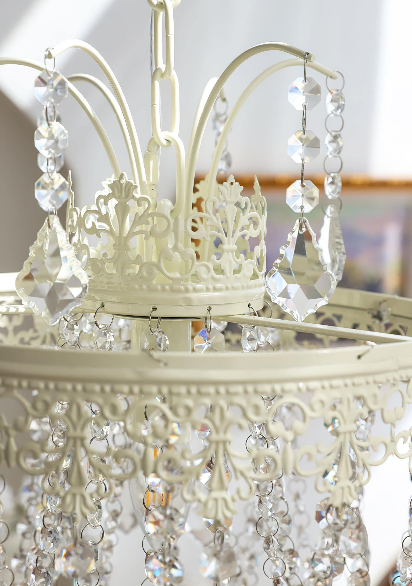 Ershaa Postmodern Luxury Crystal Metal Chandelier - Lamp Copper