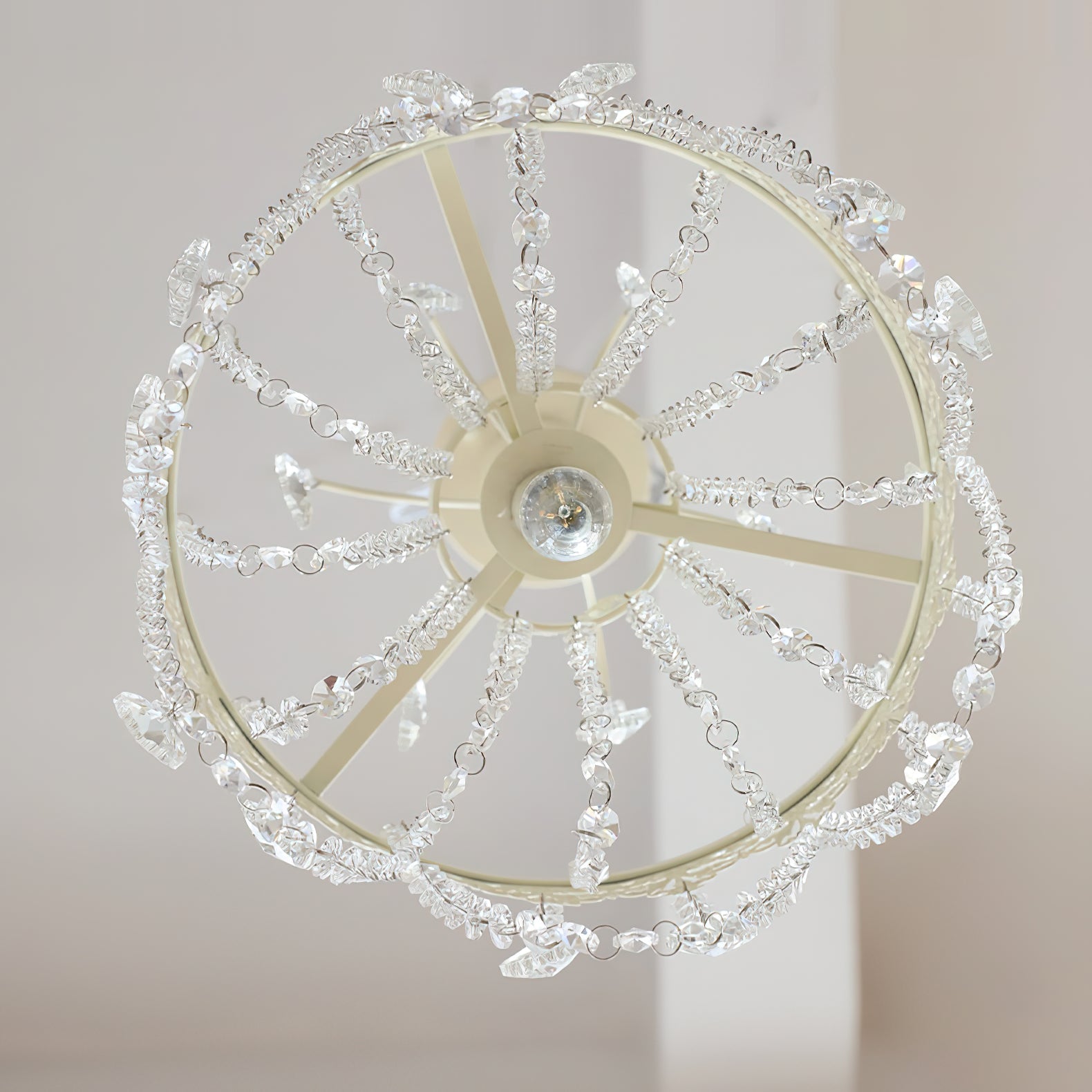 Ershaa Postmodern Luxury Crystal Metal Chandelier - Lamp Copper