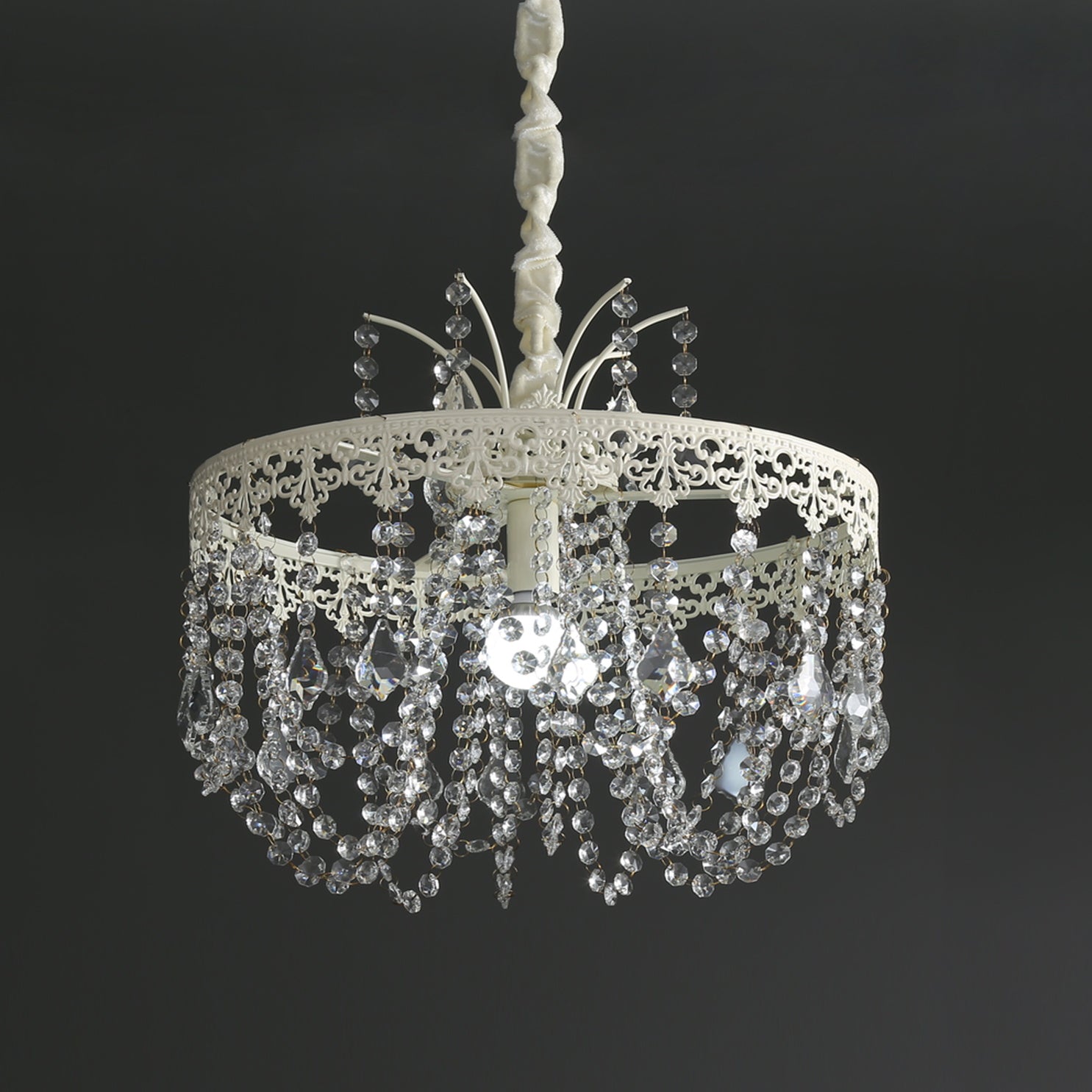Ershaa Postmodern Luxury Crystal Metal Chandelier - Lamp Copper