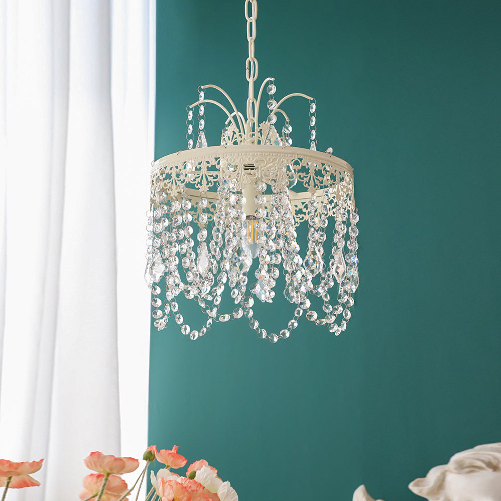 Ershaa Postmodern Luxury Crystal Metal Chandelier - Lamp Copper