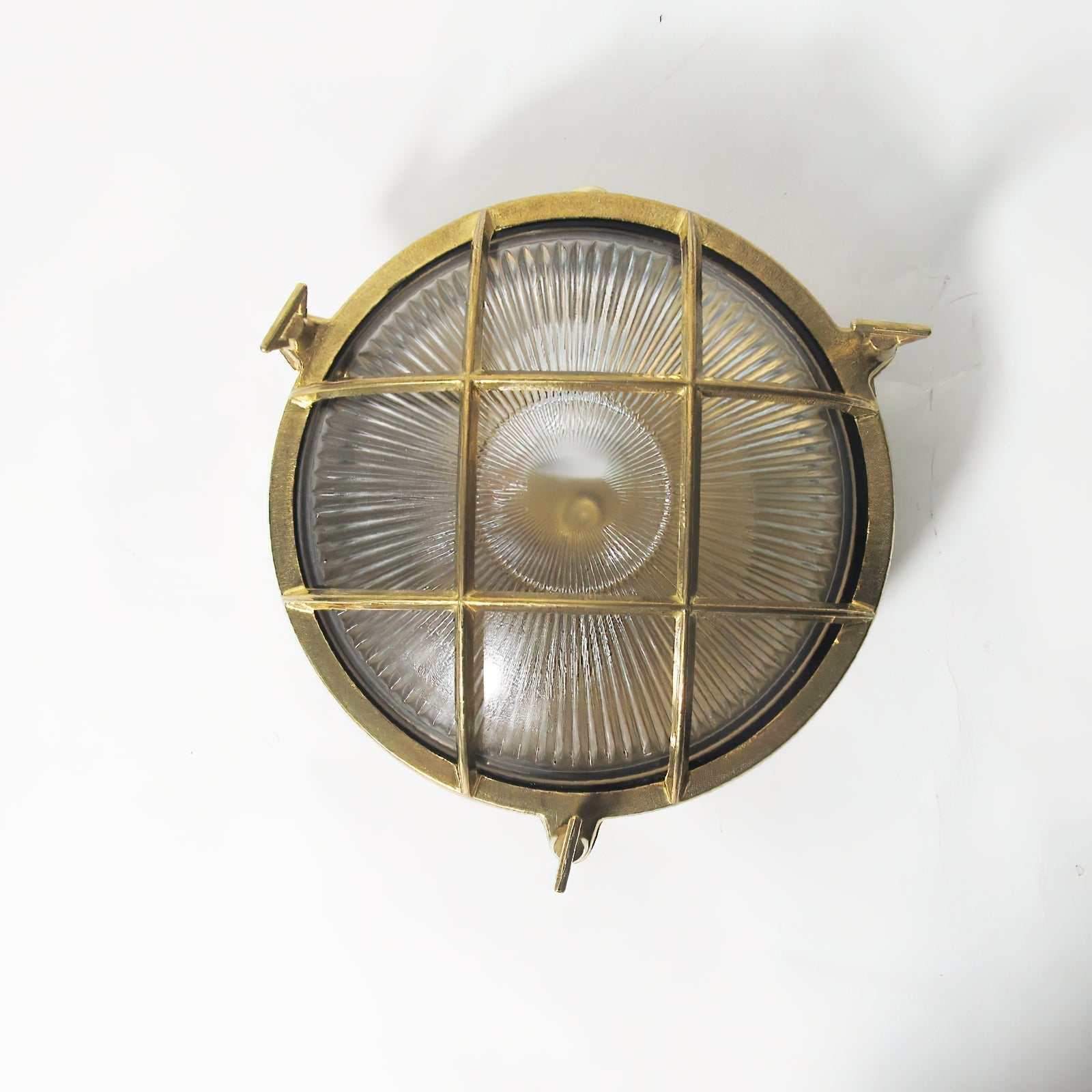 Erthearis Applique Murale Vintage Laiton Métal Bunker - Neutralighting