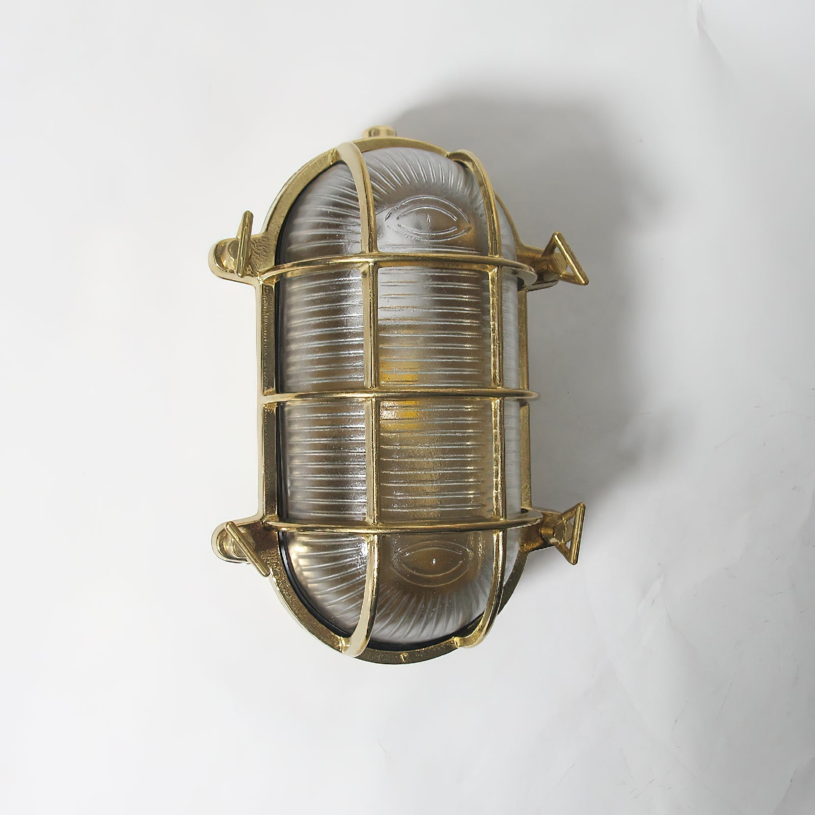 Erthearis Applique Murale Vintage Laiton Métal Bunker - Neutralighting