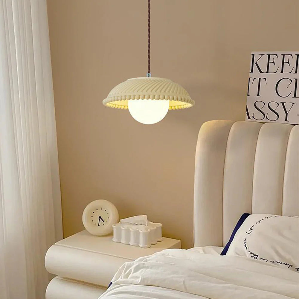 Aria Moderne LED Verre Résine Suspension Chambre à Couche - Neutralighting