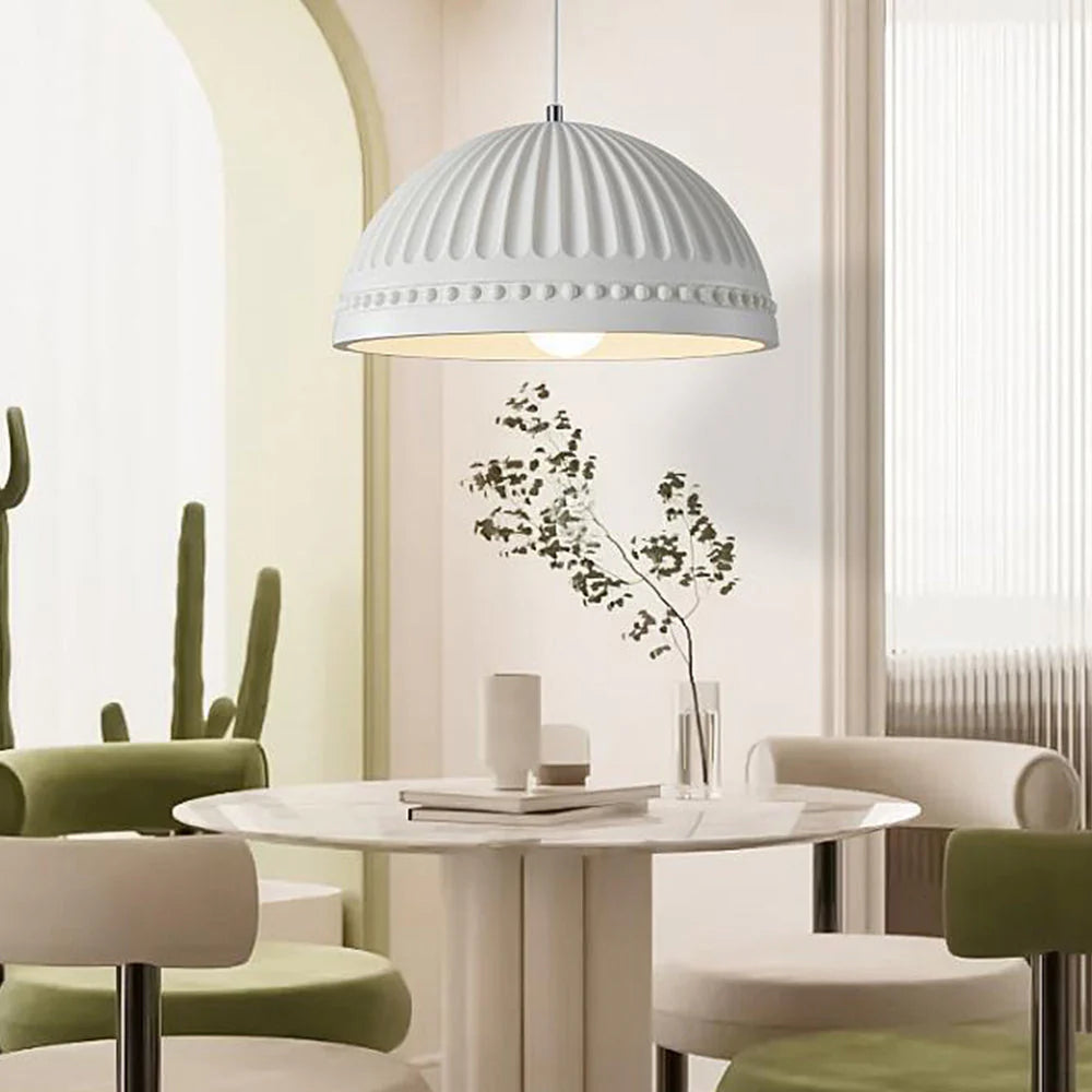 Aria Moderne LED Métal Résine Suspension Salle d'étude/Salon - Neutralighting