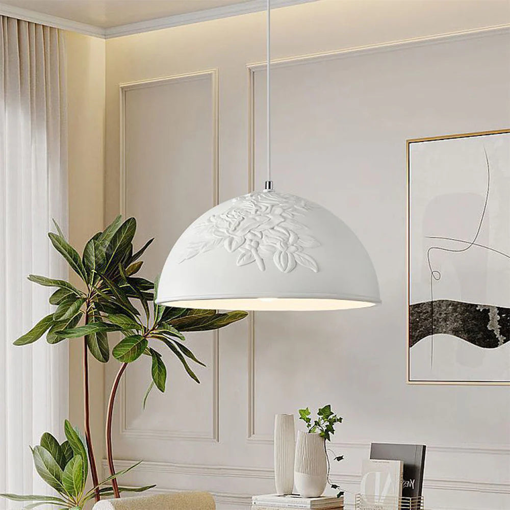 Aria Français LED Métal Résine Suspension Chambre à Coucher - Neutralighting