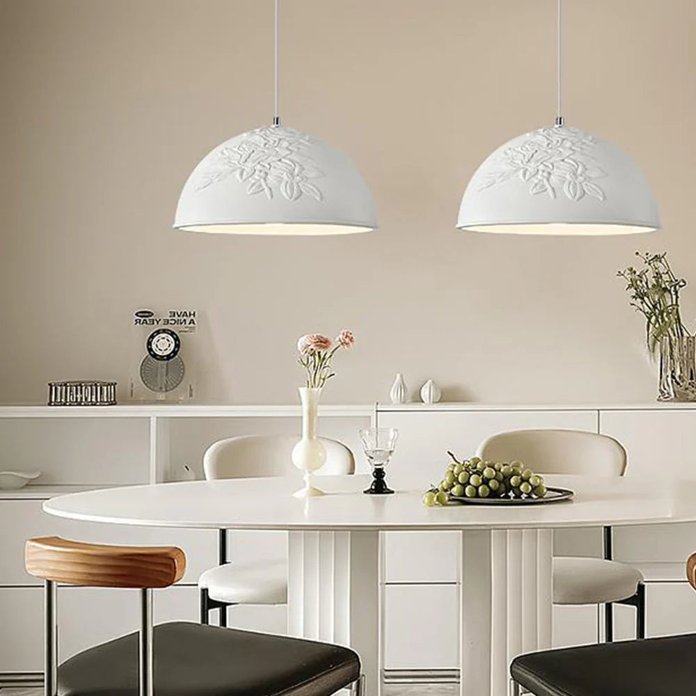 Aria Français LED Métal Résine Suspension Chambre à Coucher - Neutralighting