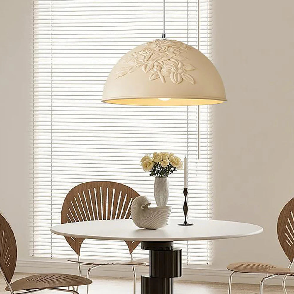 Aria Français LED Métal Résine Suspension Chambre à Coucher - Neutralighting