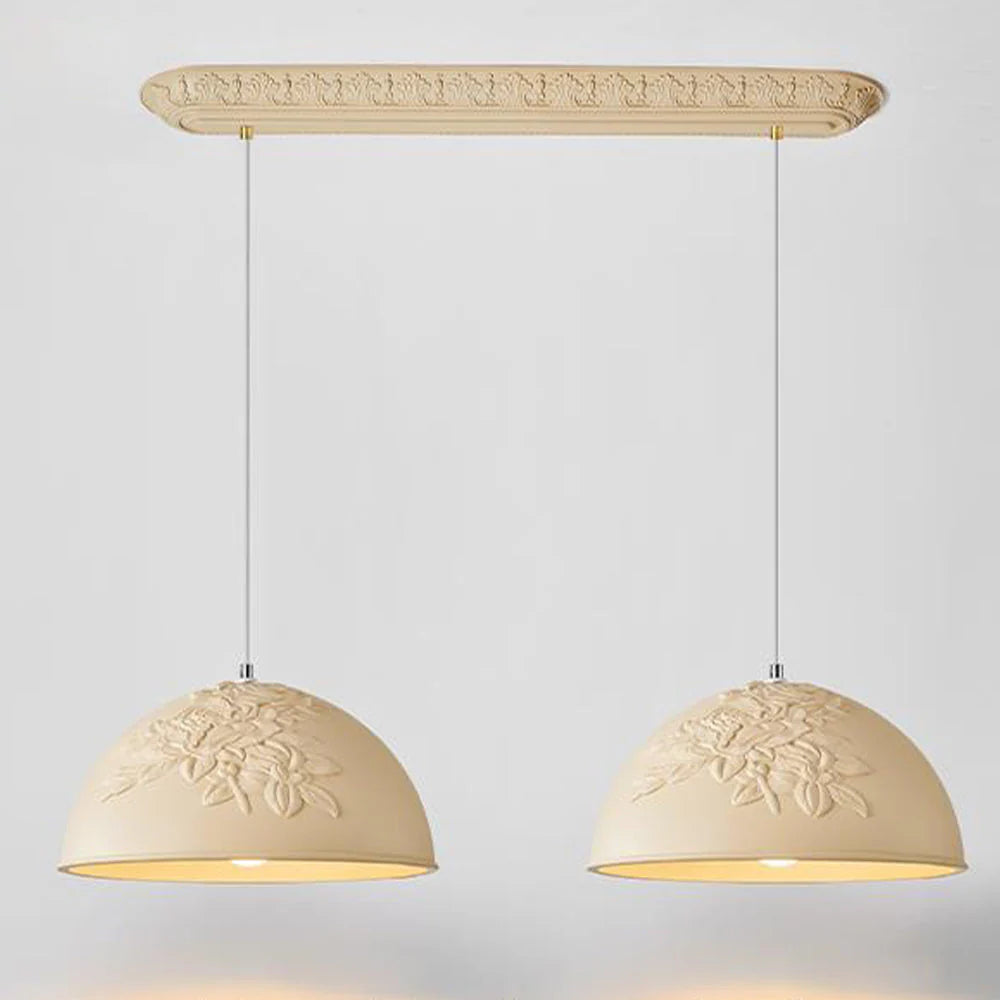 Aria Français LED Métal Résine Suspension Chambre à Coucher - Neutralighting