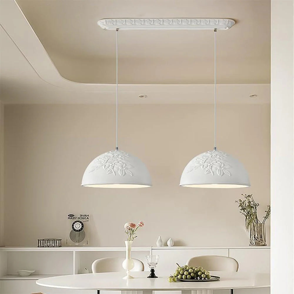 Aria Français LED Métal Résine Suspension Chambre à Coucher - Neutralighting
