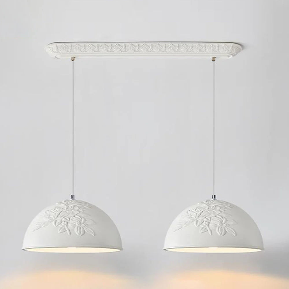 Aria Français LED Métal Résine Suspension Chambre à Coucher - Neutralighting