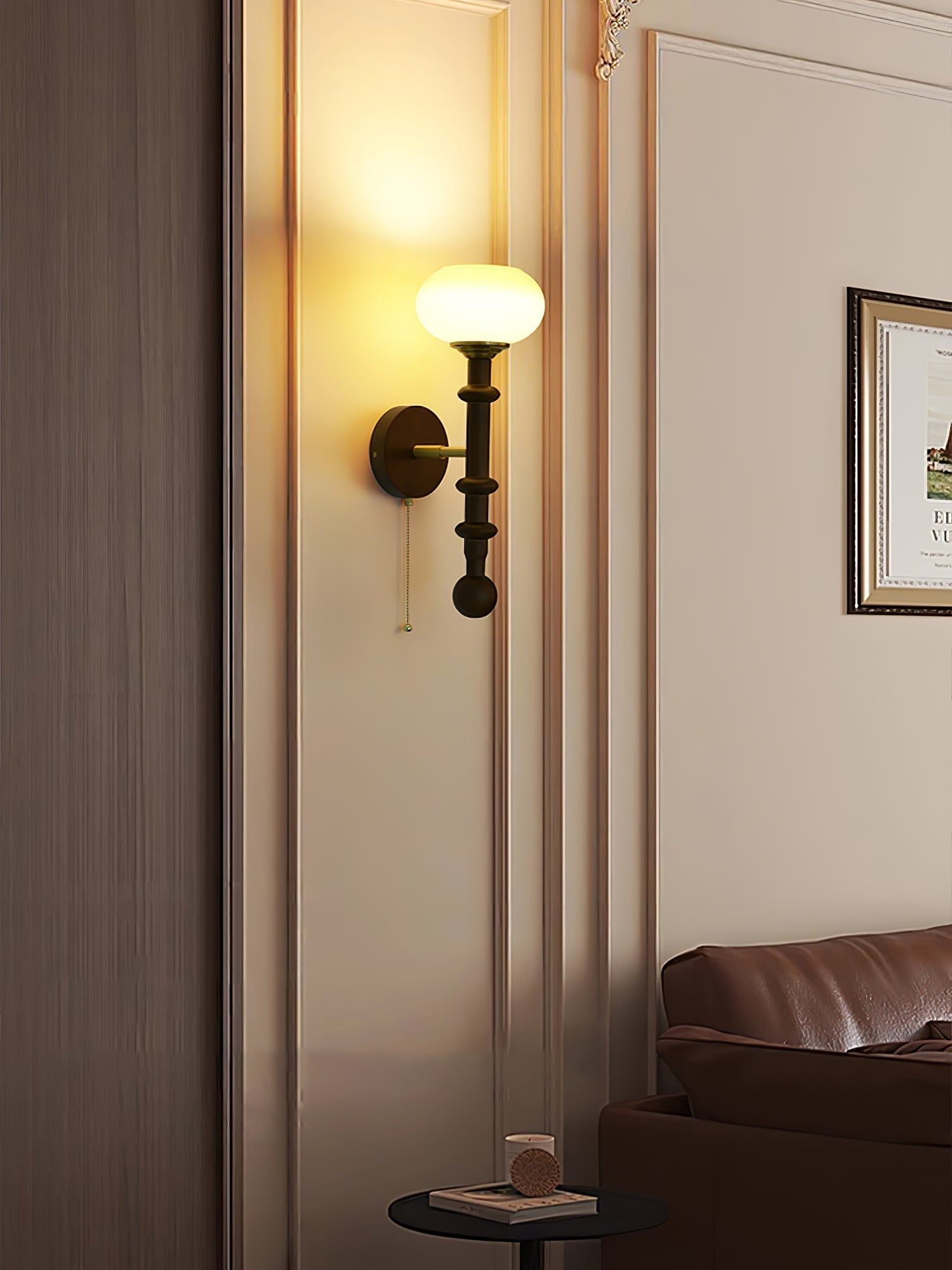 Hilda Roma Elegance Wood Sconce Wall lamp - Neutralighting