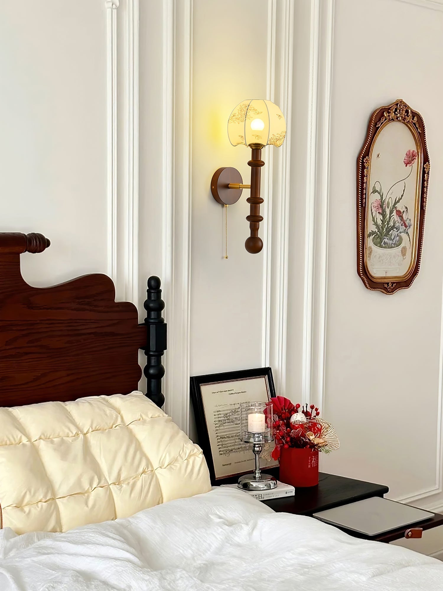 Hilda Roma Elegance Wood Sconce Wall lamp - Neutralighting