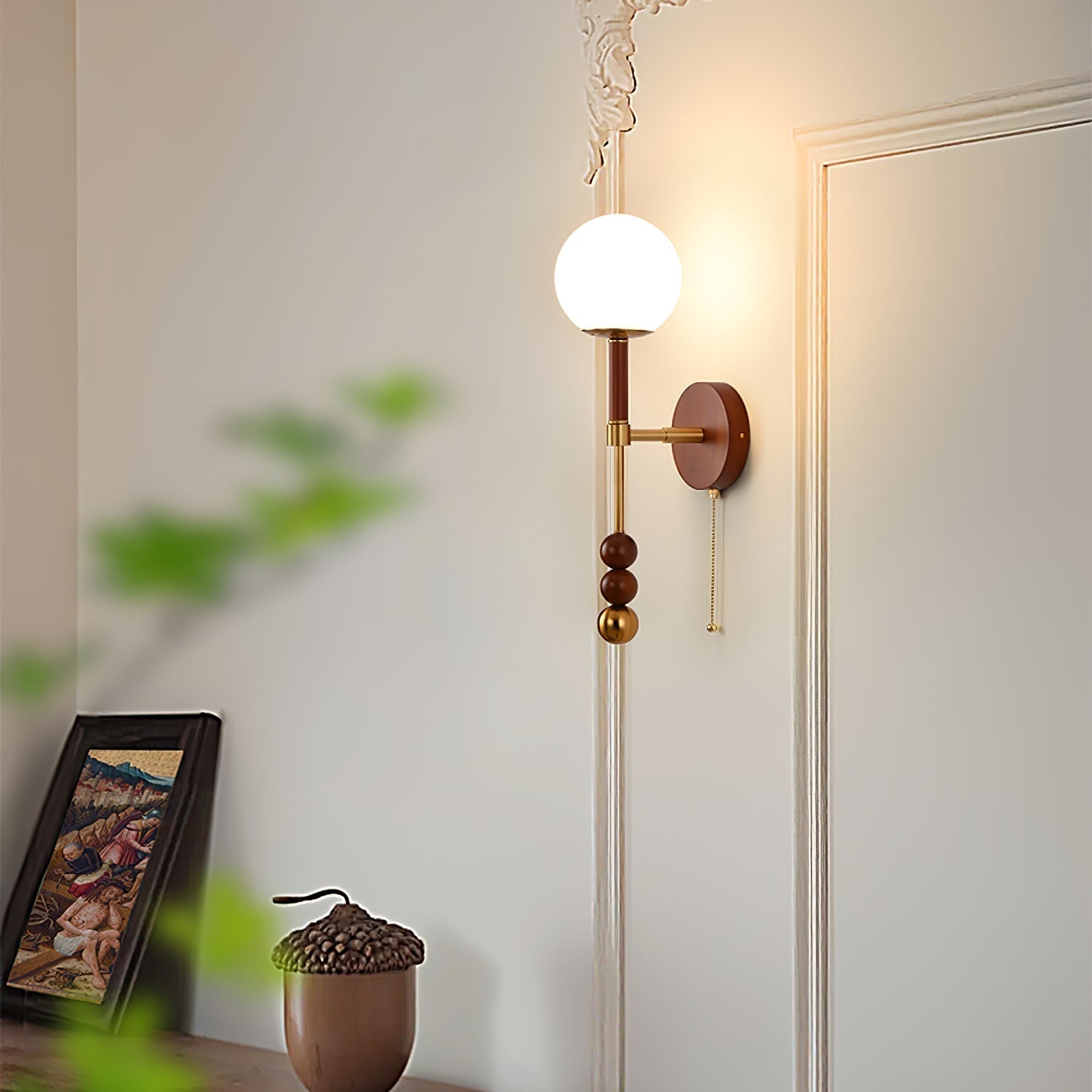 Hilda Roma Elegance Wood Sconce Wall lamp - Neutralighting
