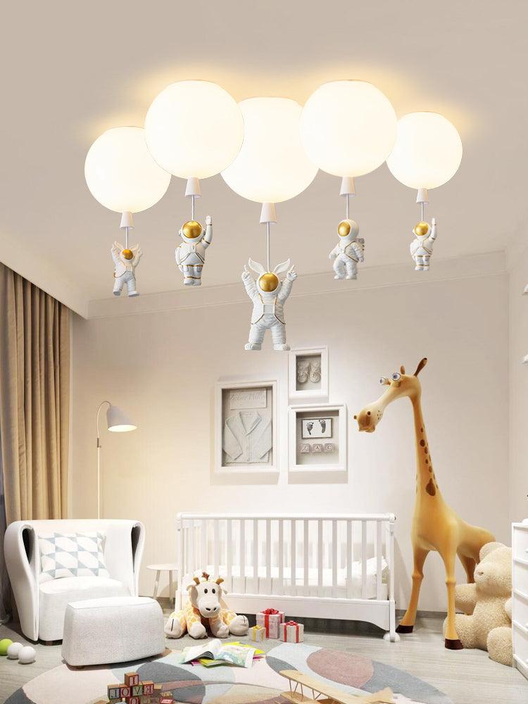 Solara Lampe Plafonnier Acrylique Ballon Astronaute - Neutralighting