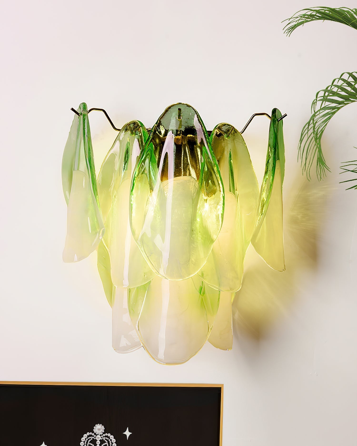 Opheli Applique Murale en Verre Petal - Neutralighting