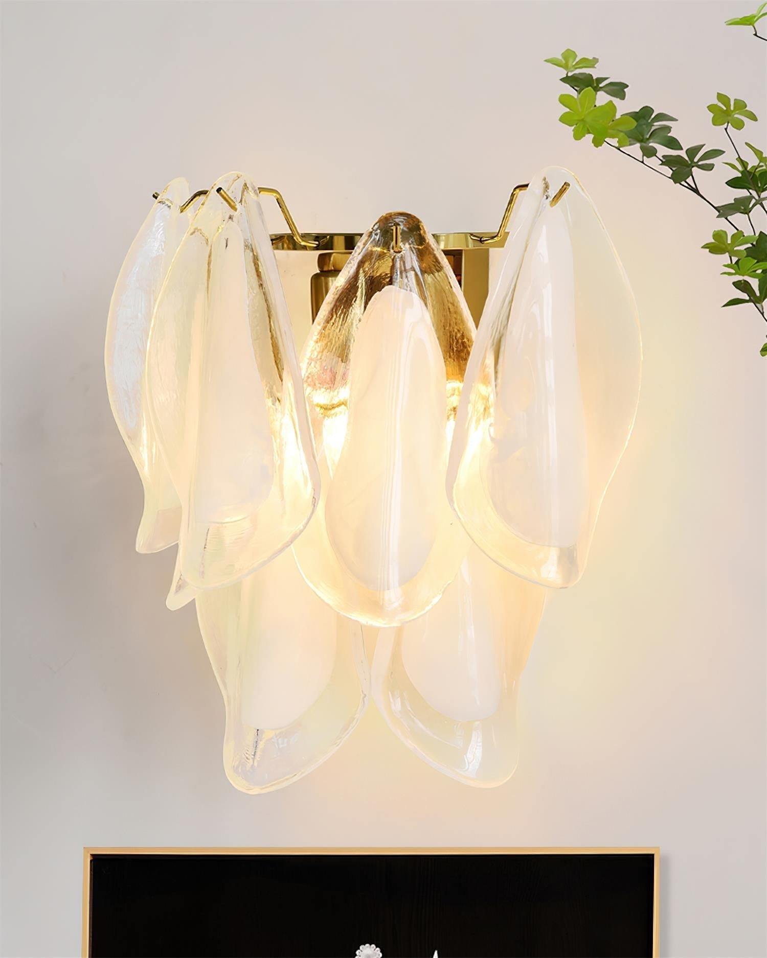 Opheli Applique Murale en Verre Petal - Neutralighting