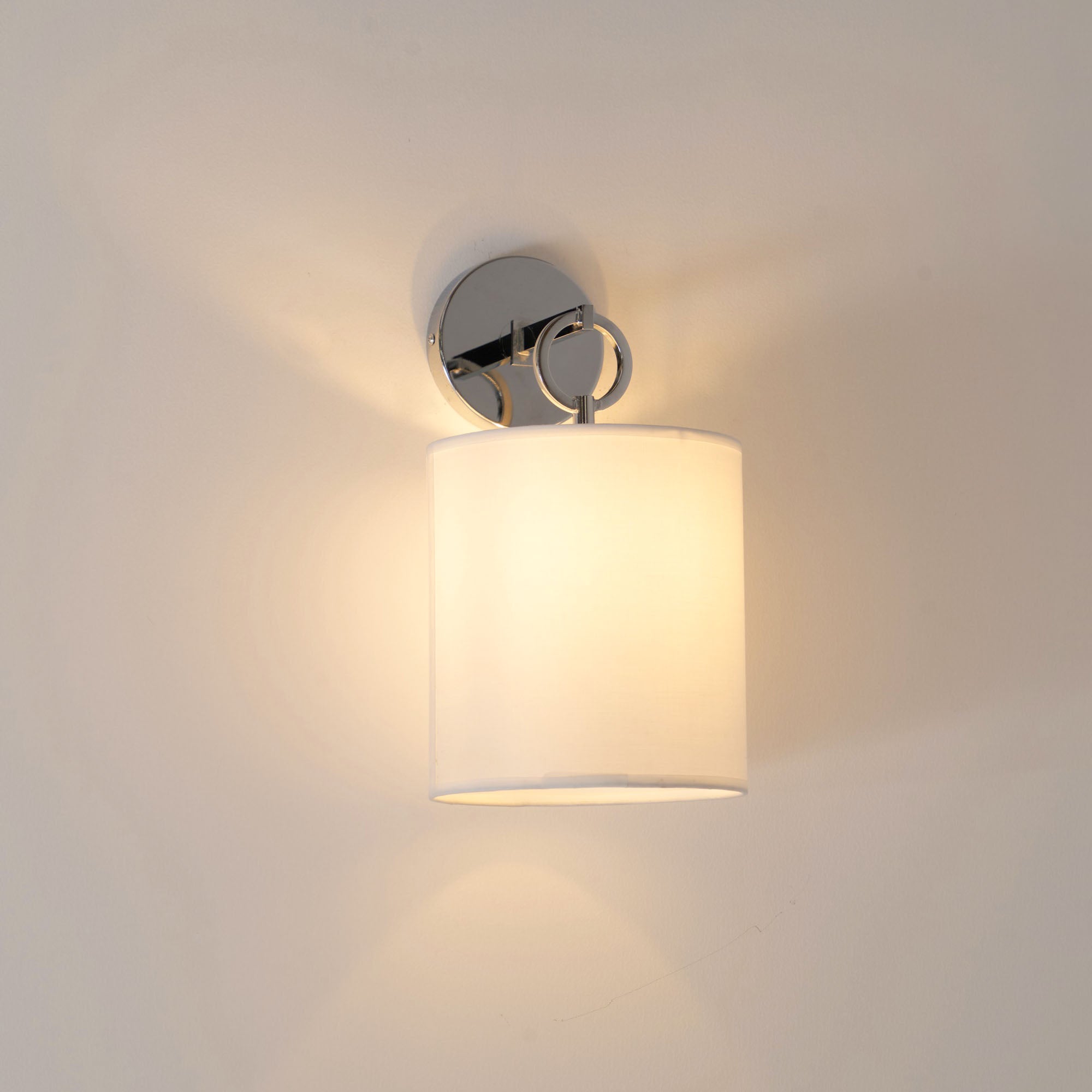 Cotheor Applique Murale Circulaire Laiton Tissu Minimaliste Moderne - Neutralighting