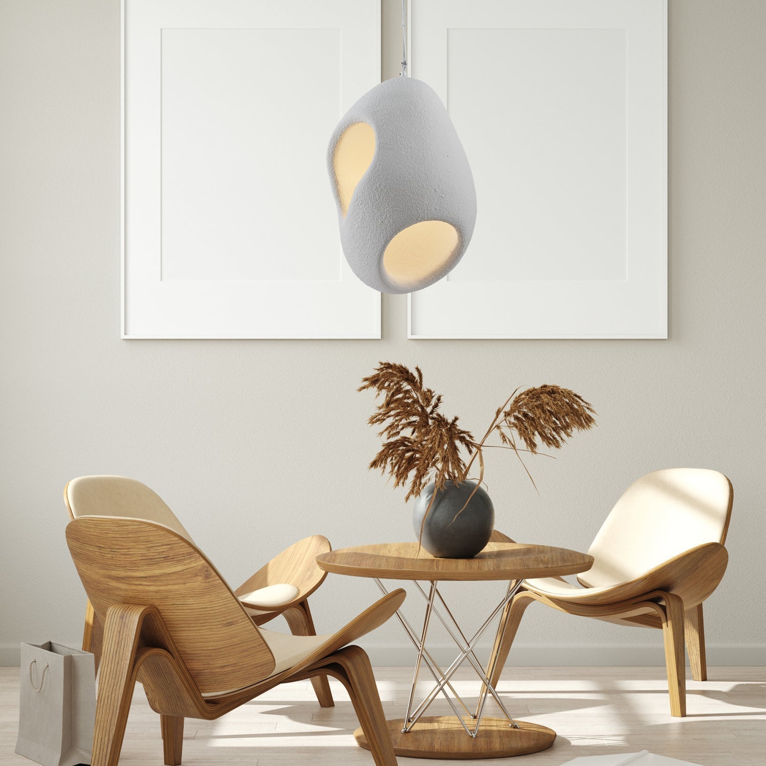 Zavelyra Texturé Résine Suspension Lumière - Neutralighting