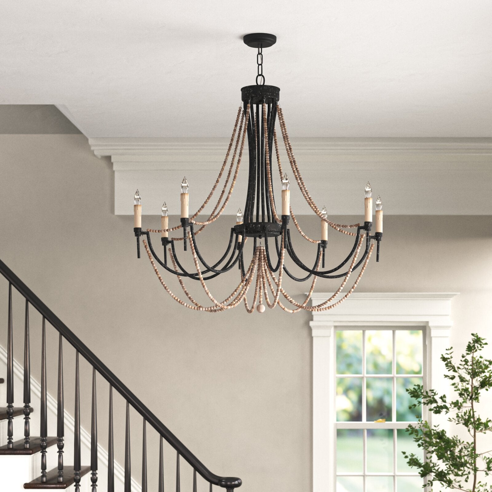 Nyraeyra Lustre Métal Percy Industriel Vintage - Neutralighting