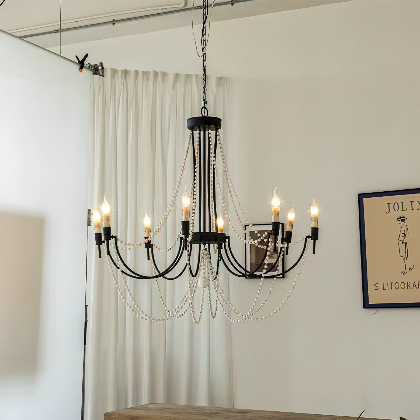Nyraeyra Lustre Métal Percy Industriel Vintage - Neutralighting