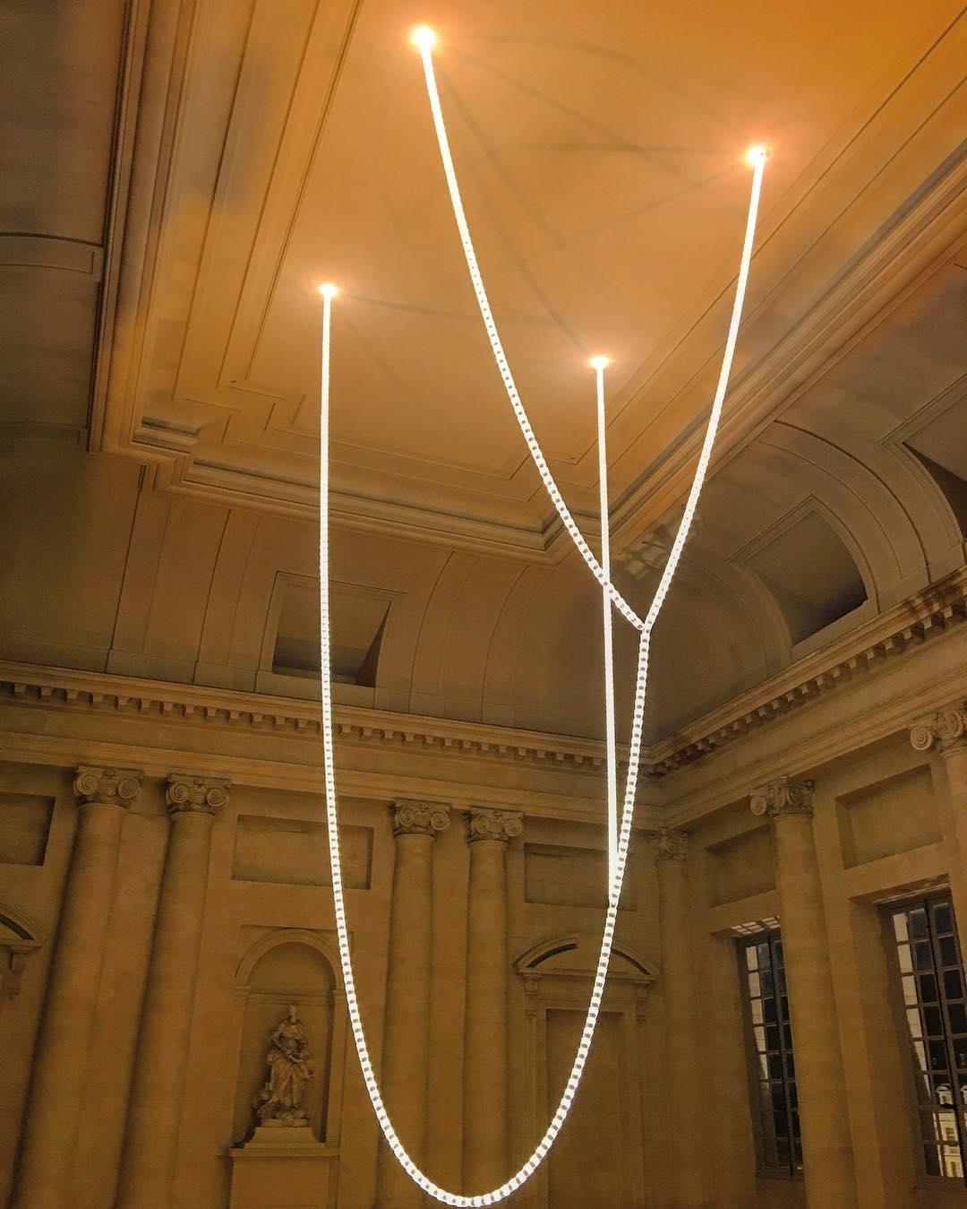 Lustra Chandelier Chrome Cristal Entrelacé Lignes - Neutralighting