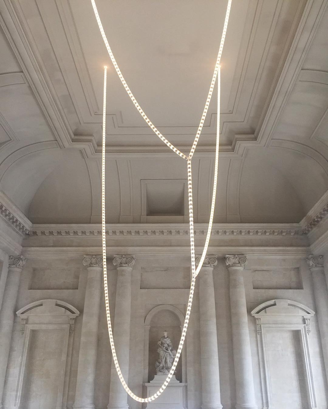 Lustra Chandelier Chrome Cristal Entrelacé Lignes - Neutralighting