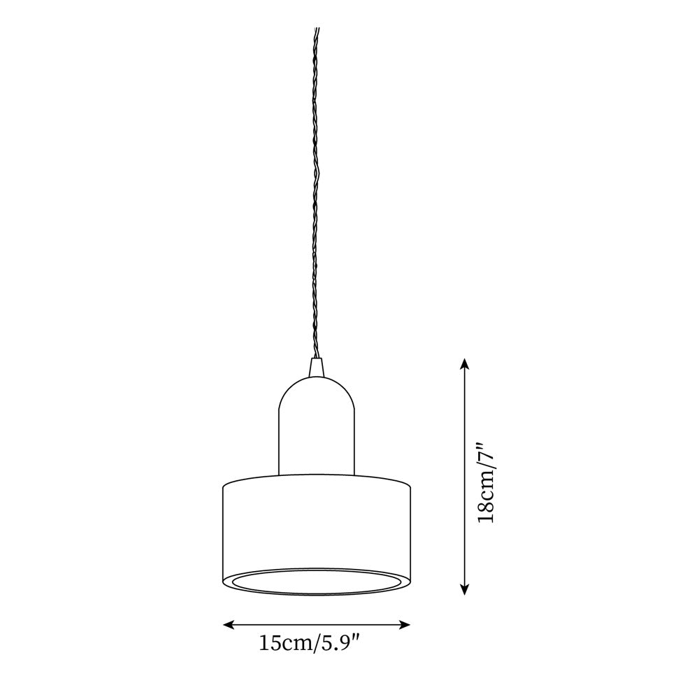 Emberin Suspension en bois de formes assorties en bois massif et laiton - Neutralighting