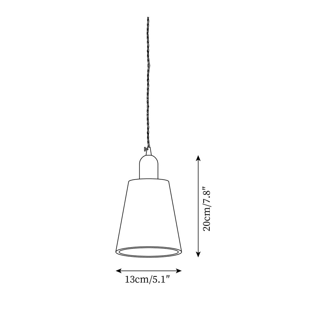 Emberin Suspension en bois de formes assorties en bois massif et laiton - Neutralighting