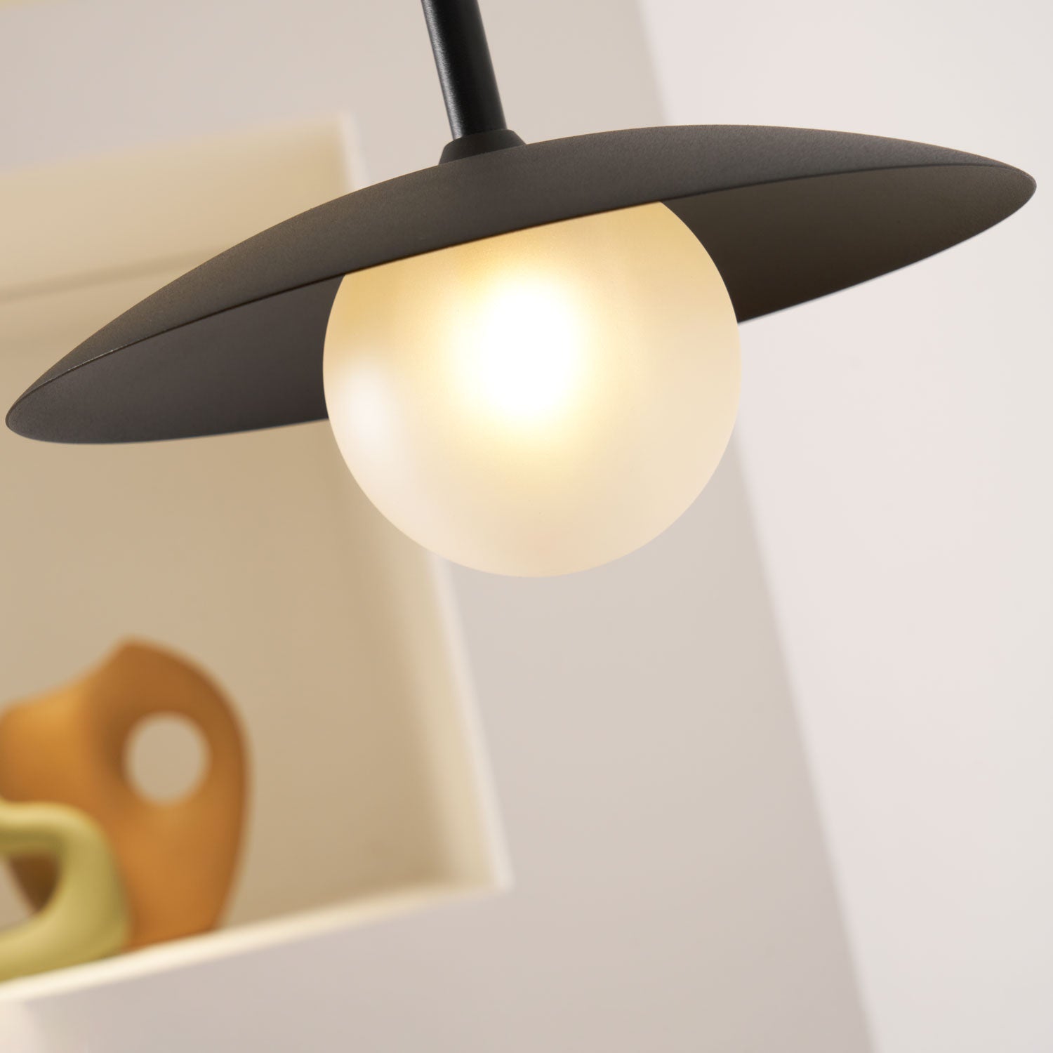 Edan Swing Arm Plug-in Glass Wall Lamp - Neutralighting