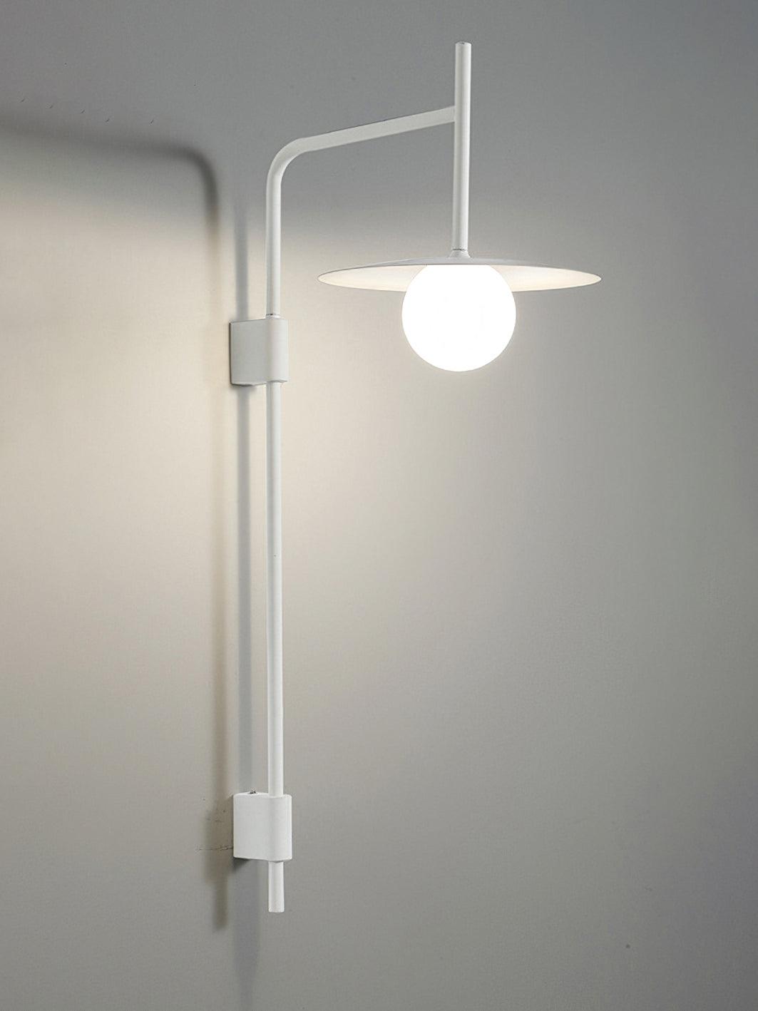 Edan Swing Arm Plug-in Glass Wall Lamp - Neutralighting
