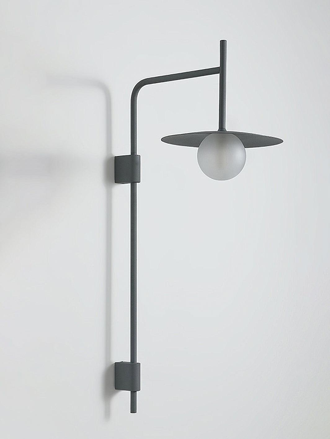 Edan Swing Arm Plug-in Glass Wall Lamp - Neutralighting