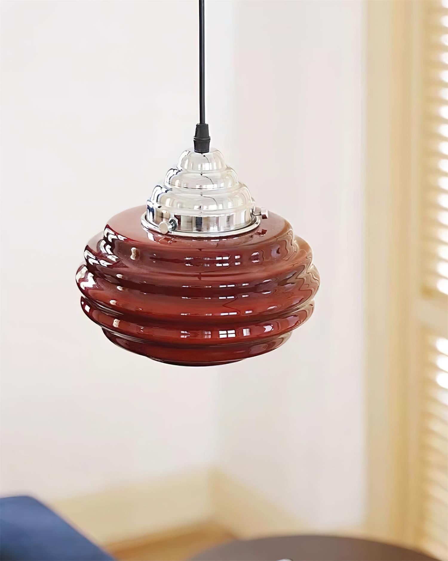 Gelato Swirled Glass Pendant Lamp - Letslighting