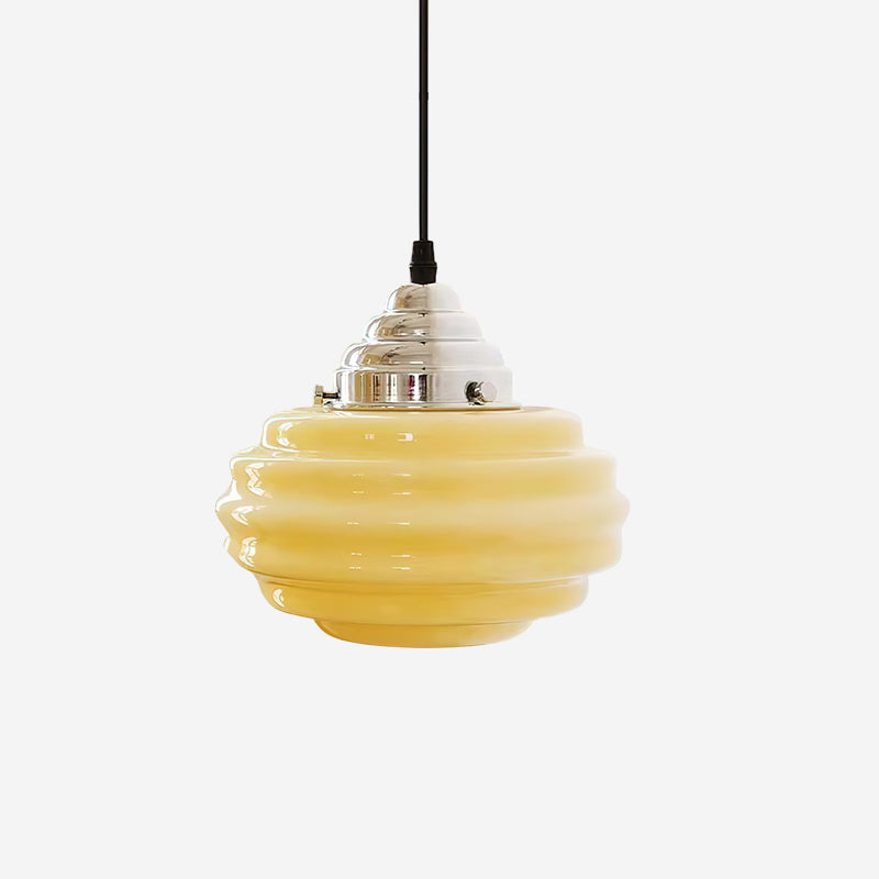 Gelato Swirled Glass Pendant Lamp - Letslighting