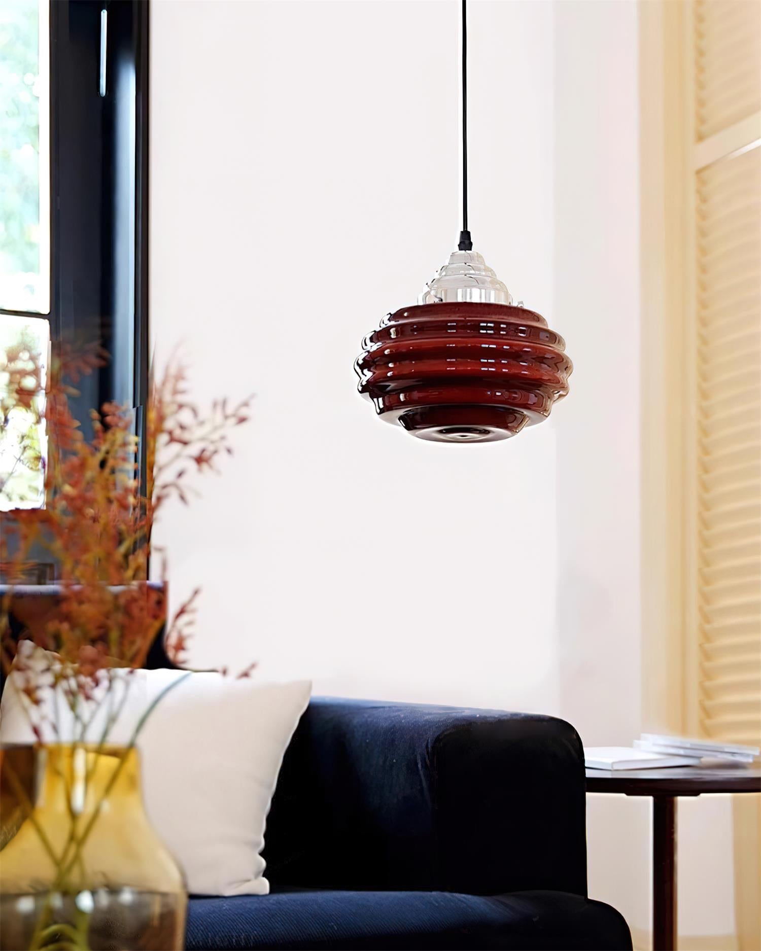 Gelato Swirled Glass Pendant Lamp - Letslighting