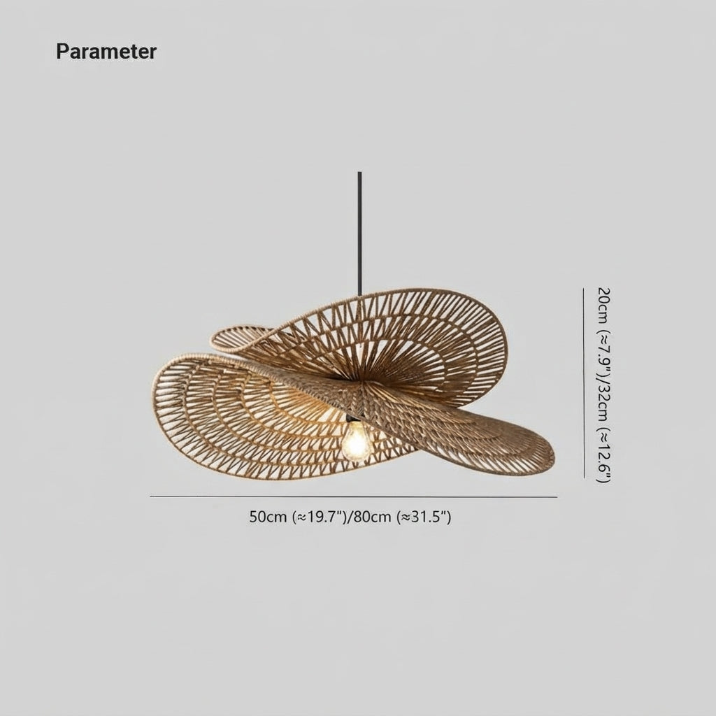 Avelora Suspension Traditionnelle en Corde de Chanvre