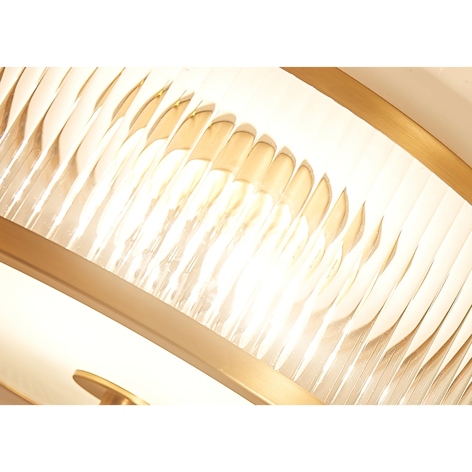 Avvynila Lampe de Plafond Laiton Verre Minimaliste Moderne - Neutralighting