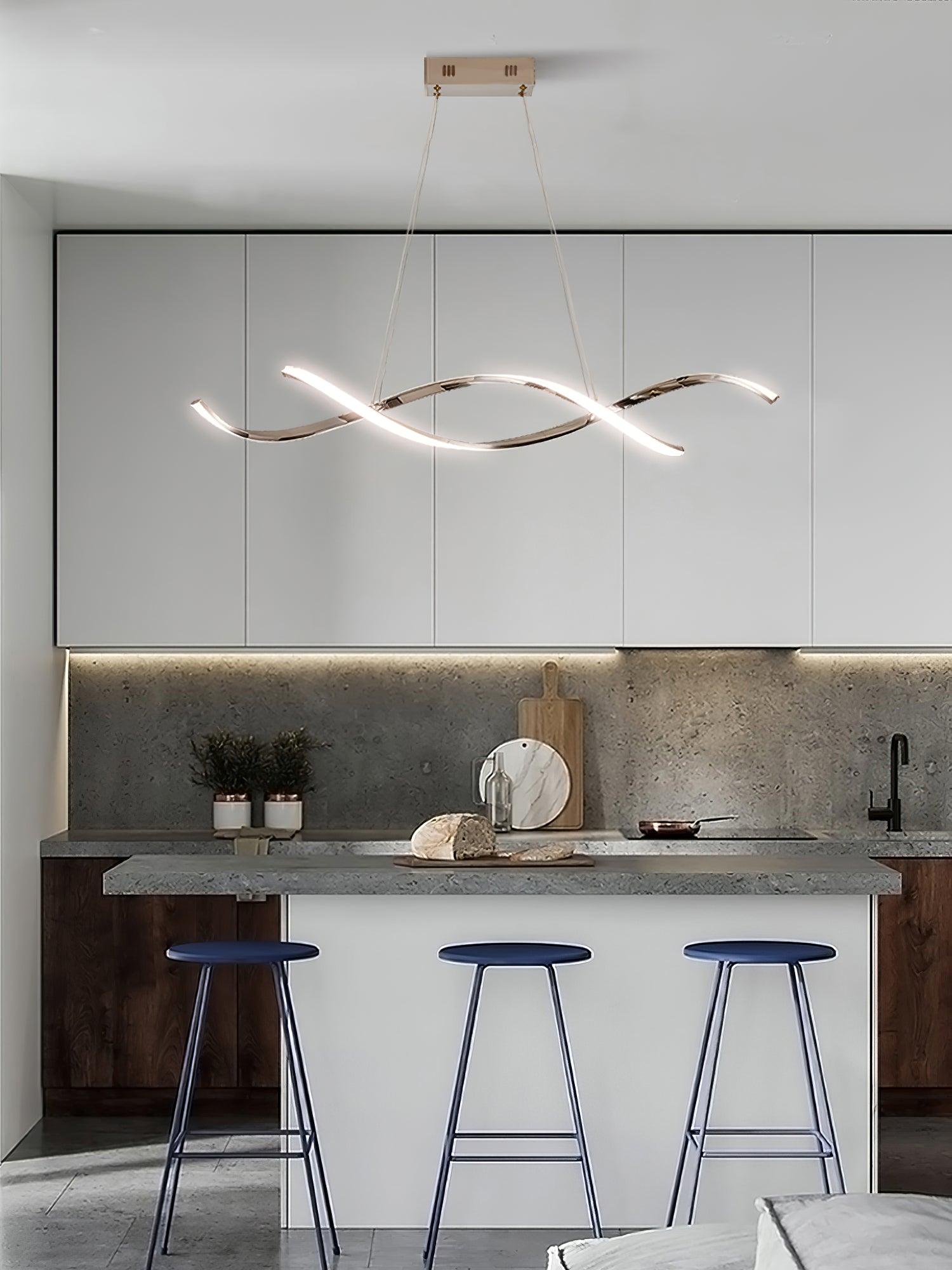 Wavora Lampe Suspendue Vagues Douces - Neutralighting