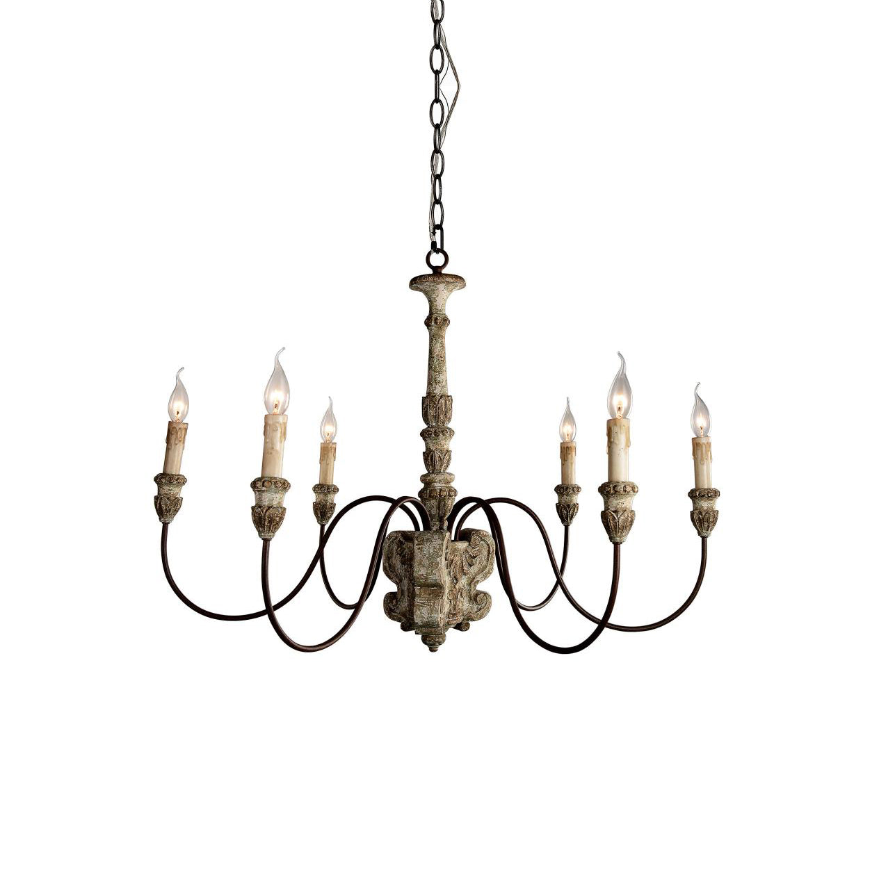 Geovanna Lustre Métal Solide Industriel Vintage - Neutralighting