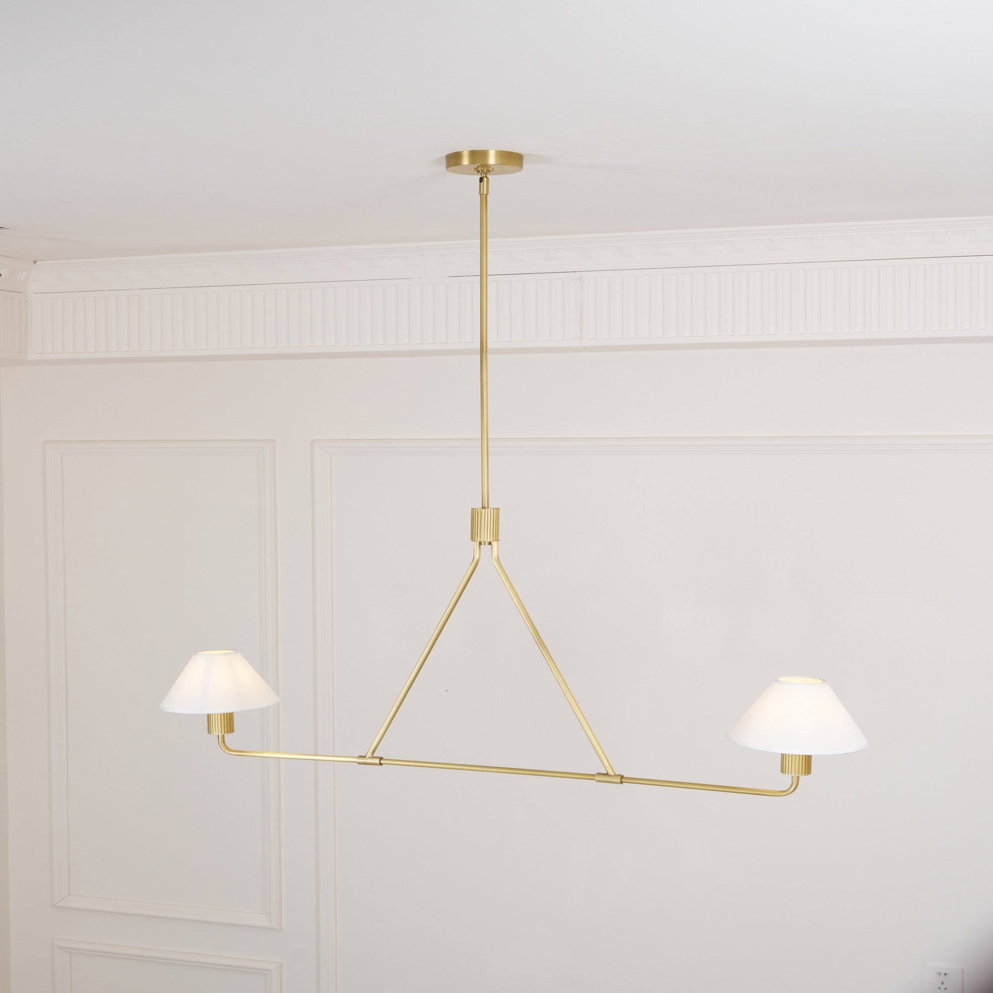 Ornuvyh Ancien Industriel Métal Tissu Lustre - Neutralighting