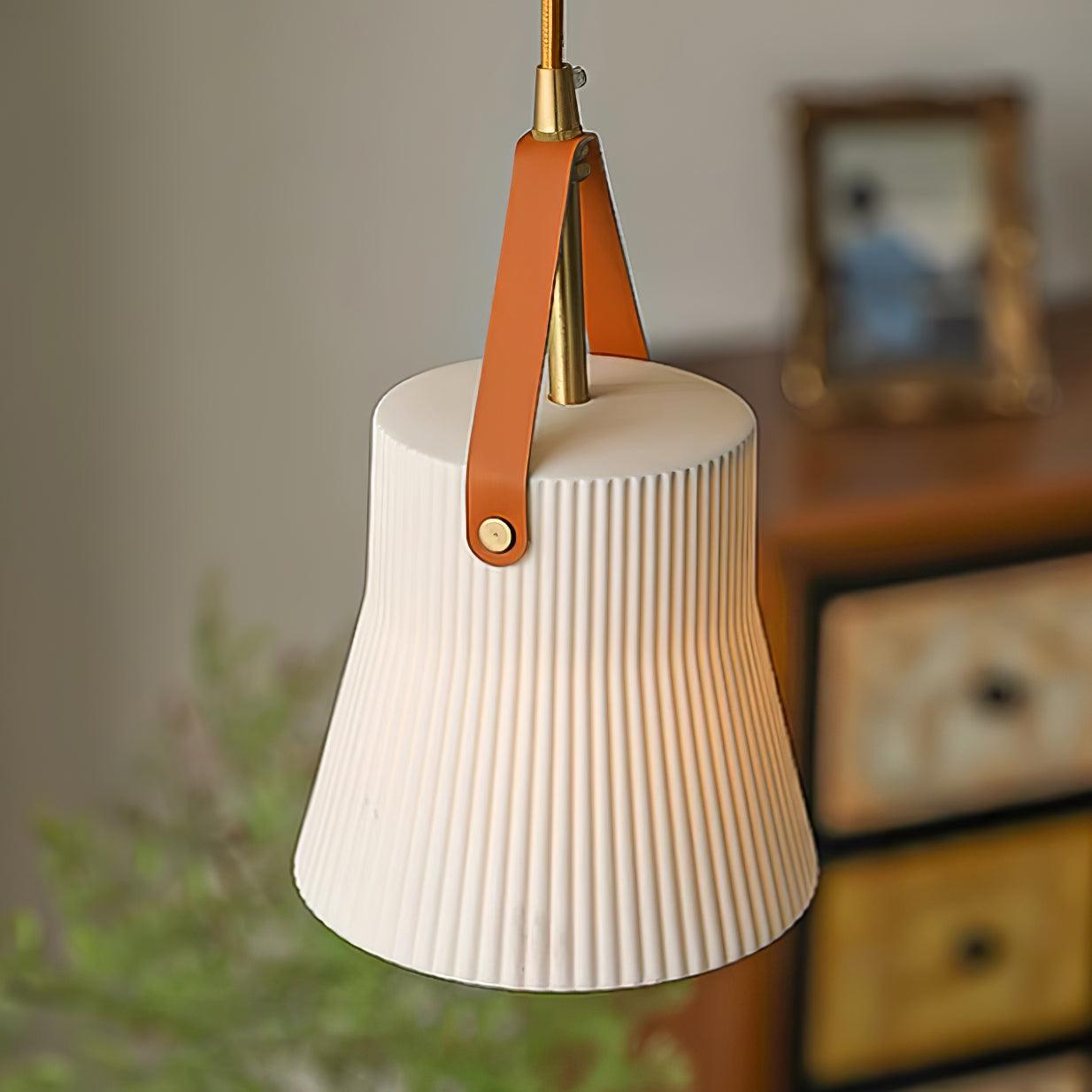 Vega Lampe Pendante Céramique Cannelée - Neutralighting
