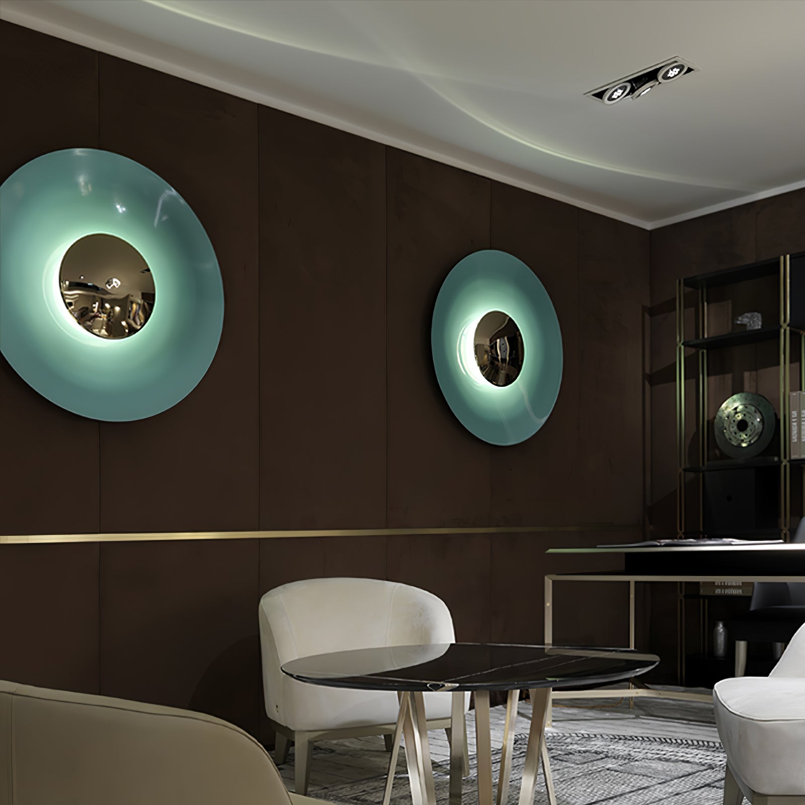 Peacemaker Elegance Simplicity Glow Wall Light - Neutralighting