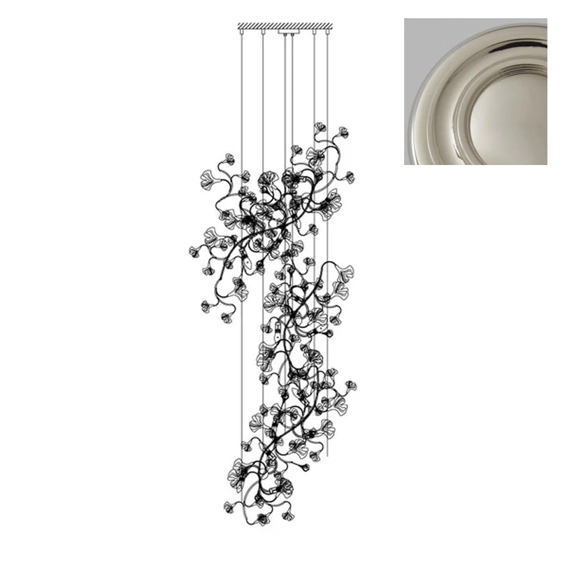 Gingko Lustre F Style Élégance Inspirée de la Nature - Neutralighting