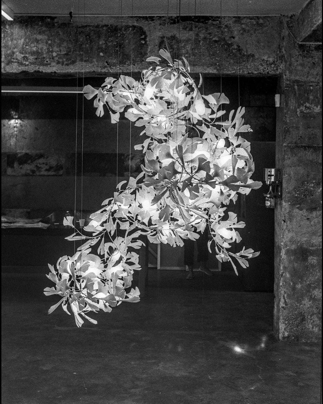 Gingko Lustre F Style Élégance Inspirée de la Nature - Neutralighting