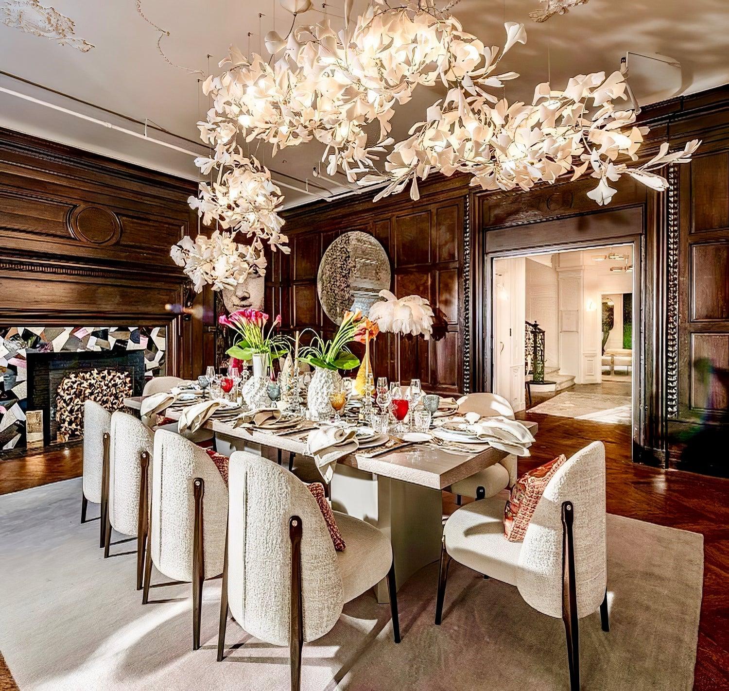 Elysia Lustra Lustre Canopée Florale Élégant - Neutralighting