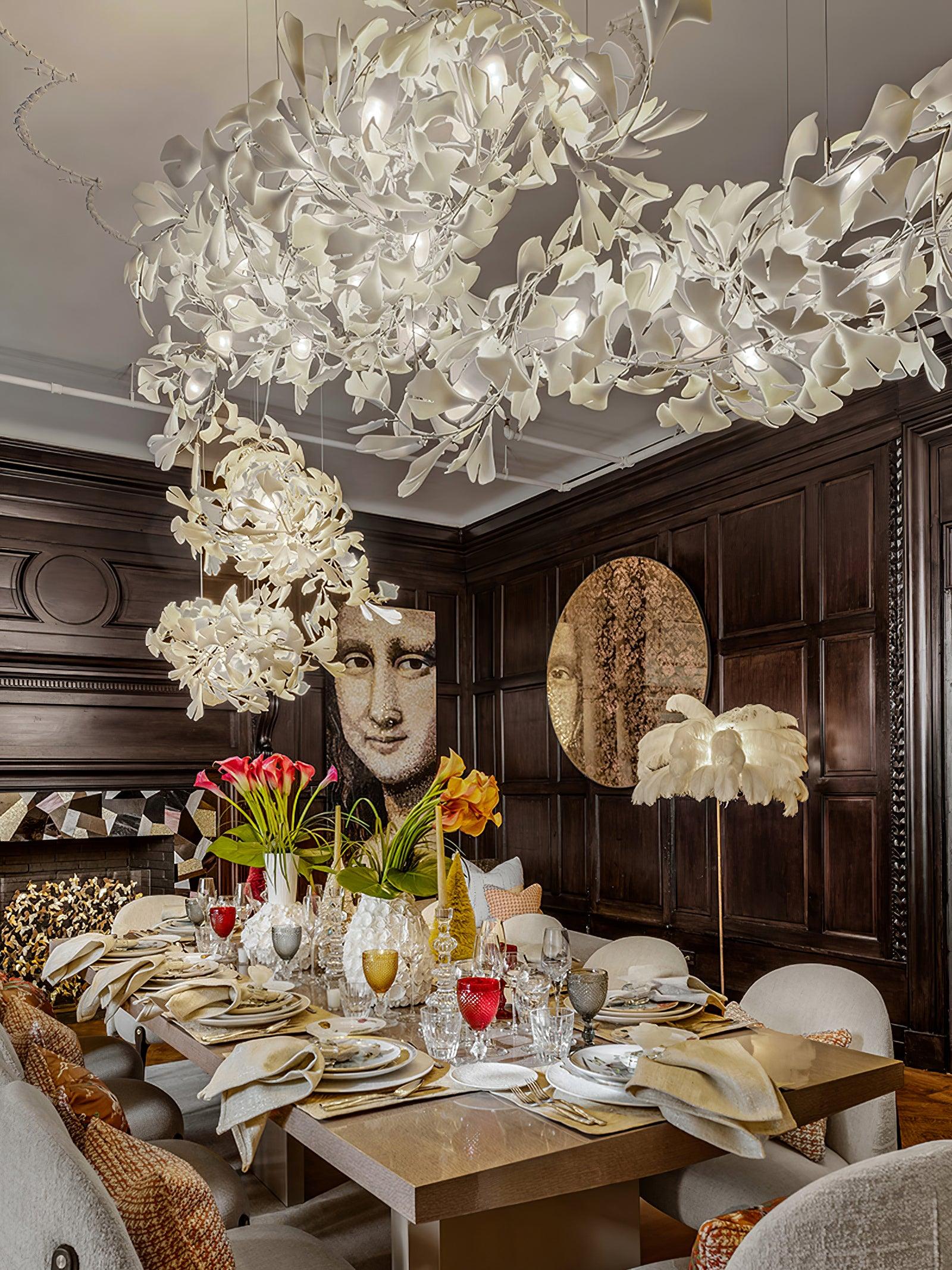 Elysia Lustra Lustre Canopée Florale Élégant - Neutralighting