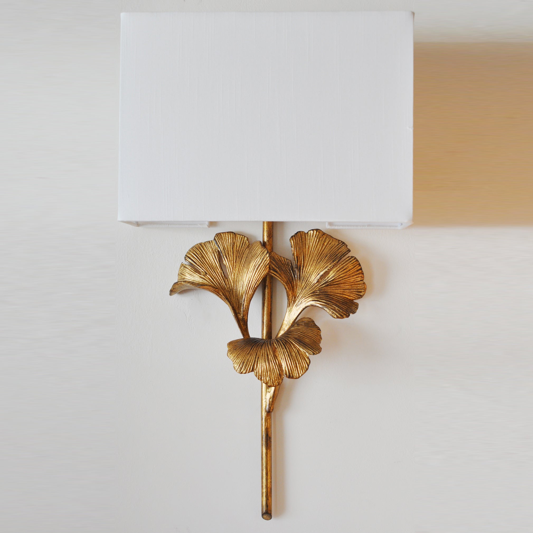 Daisy Applique Murale Feuille de Ginkgo