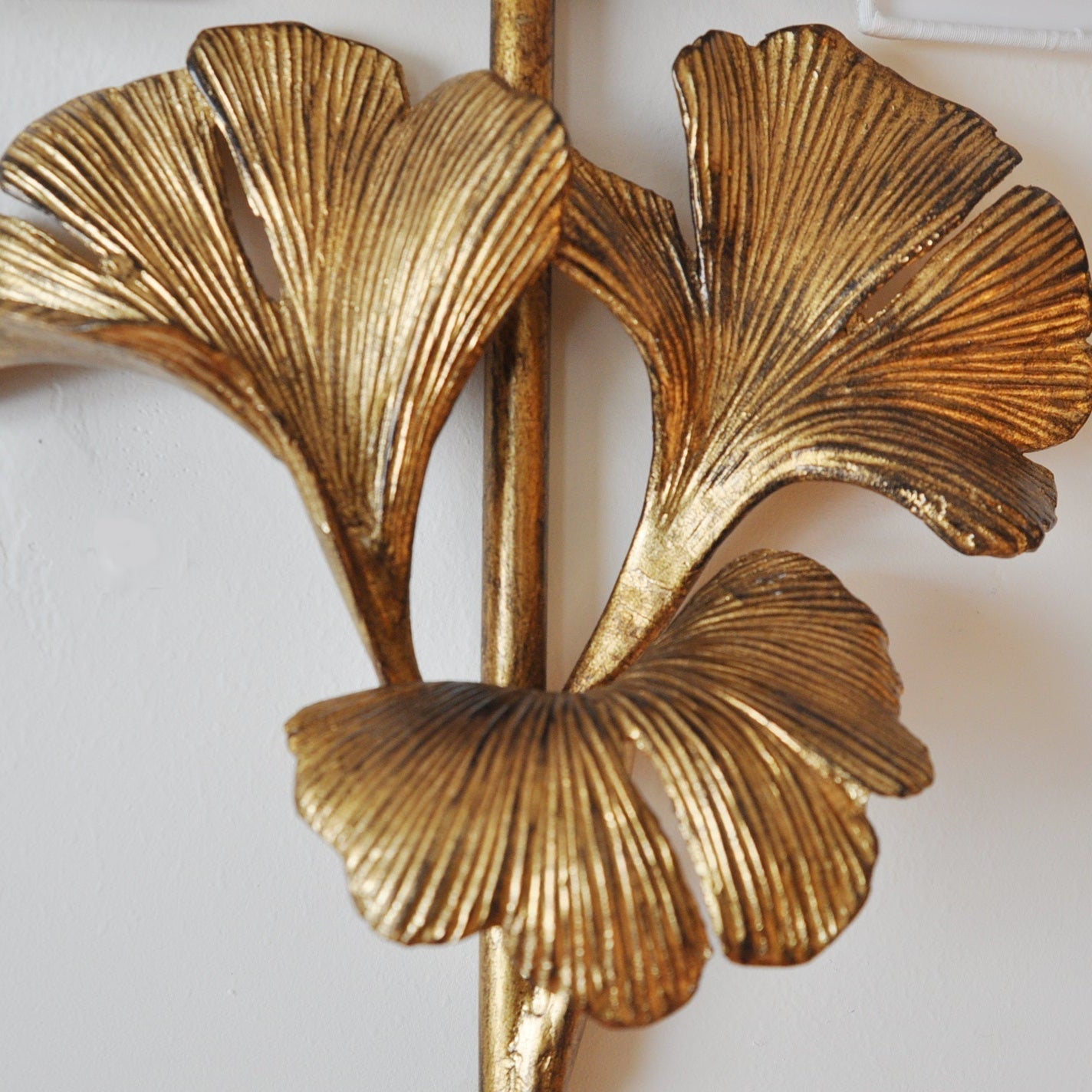 Daisy Applique Murale Feuille de Ginkgo