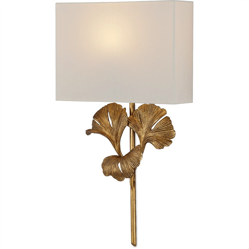 Daisy Applique Murale Feuille de Ginkgo
